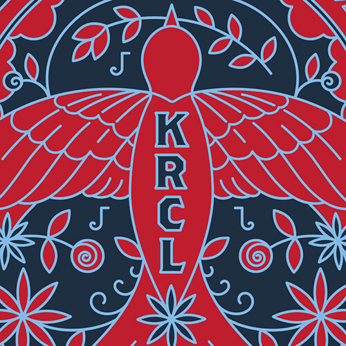 KRCL - Illustration and t-shirt design.